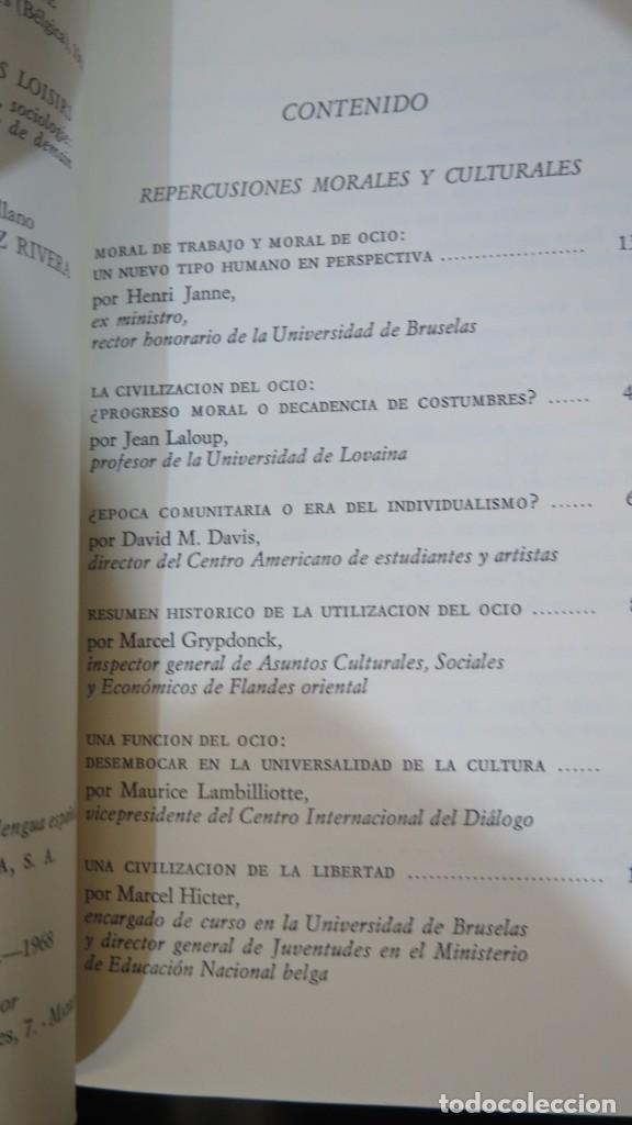 Libros de segunda mano: LA CIVILIZACION DEL OCIO - Foto 2