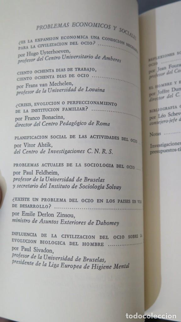 Libros de segunda mano: LA CIVILIZACION DEL OCIO - Foto 3