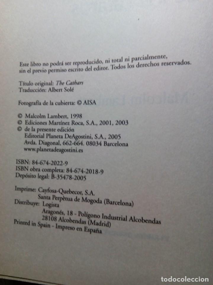 Libros de segunda mano: LA OTRA HISTORIA DE LOS C&Aacute;TAROS / MALCOM LAMBERT - Foto 4