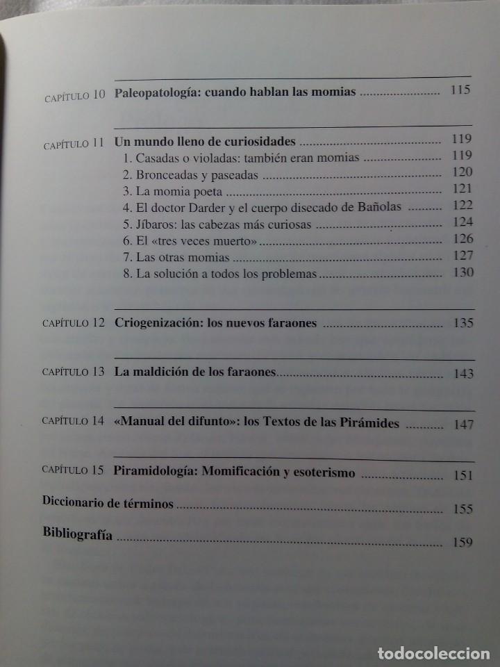 Libros de segunda mano: EL LIBRO DE LAS MOMIAS / PEDRO PALAO PONS - Foto 8
