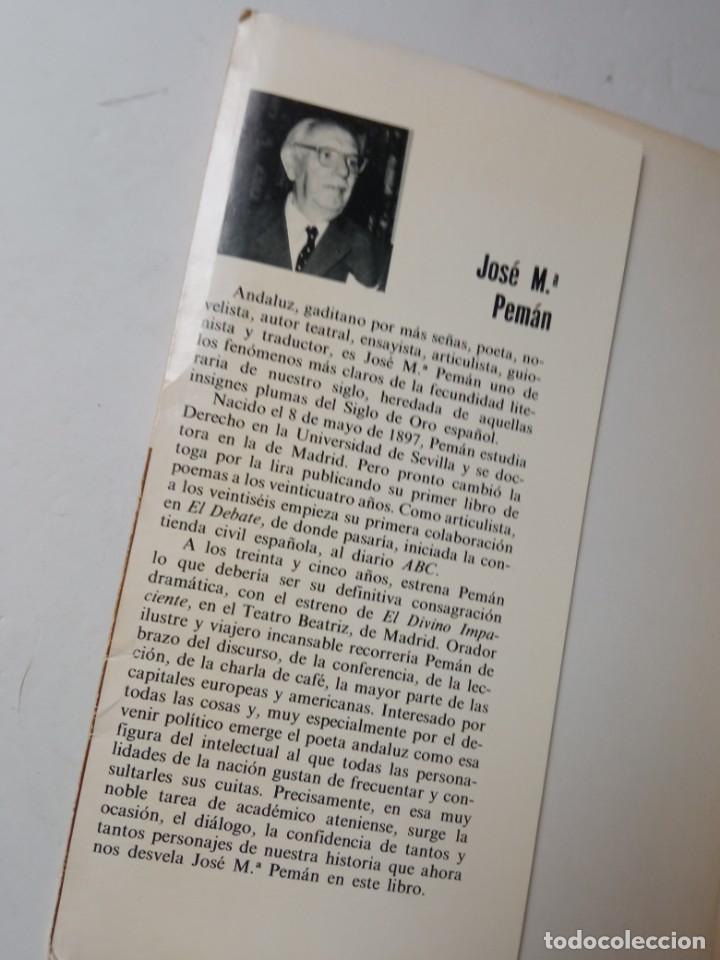 Libros de segunda mano: MIS ALMUERZOS CON GENTE IMPORTANTE JM PEMAN - Foto 2