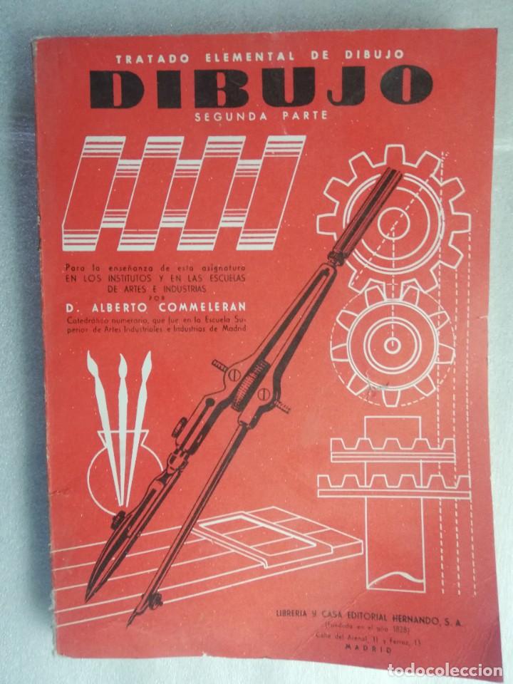 Libros de segunda mano: TRATADO ELEMENTAL DE DIBUJO ALBERTO COMMELERAN SEGUNDA PARTE - Foto 1