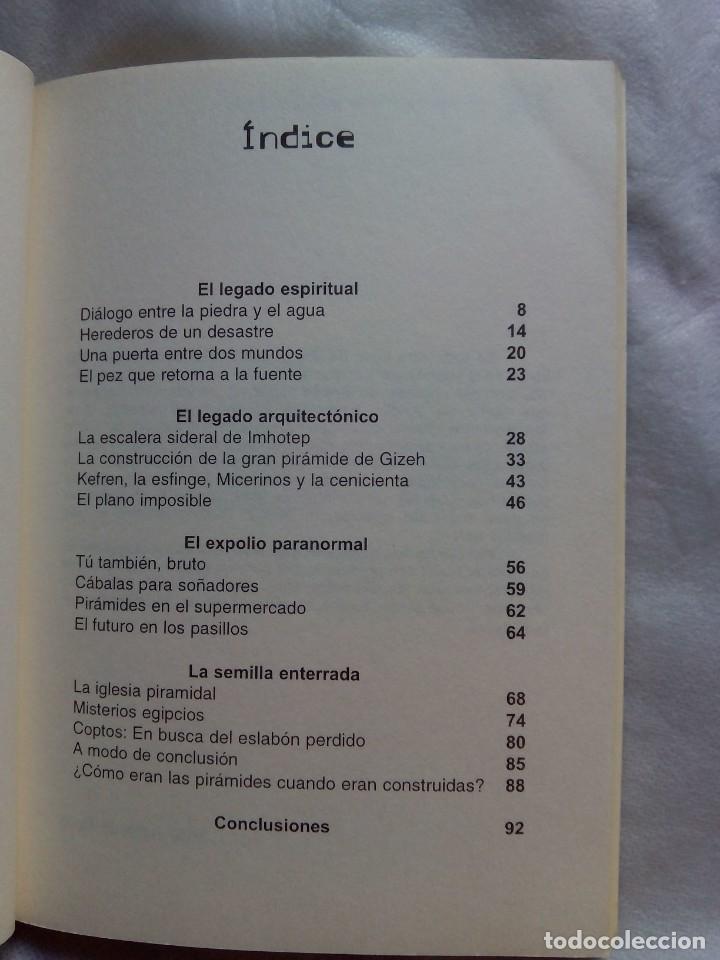 Libros de segunda mano: LOS LIBROS DE LA EGIPTOLOG&Iacute;A. EL ENIGMA DE LAS PIR&Aacute;MIDES / J.A. SOLIS MIRANDA - Foto 5