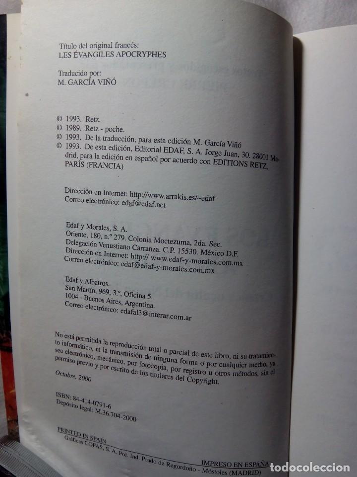 Libros de segunda mano: LOS EVANGELIOS AP&Oacute;CRIFOS / PIERRE CR&Eacute;PON - Foto 8