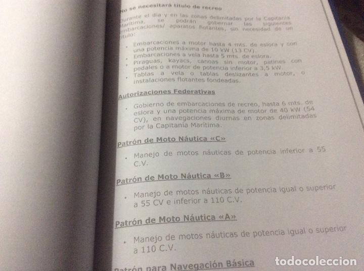 Libros de segunda mano: Indispensable nautica reglamento y basico encuadernado - Foto 5