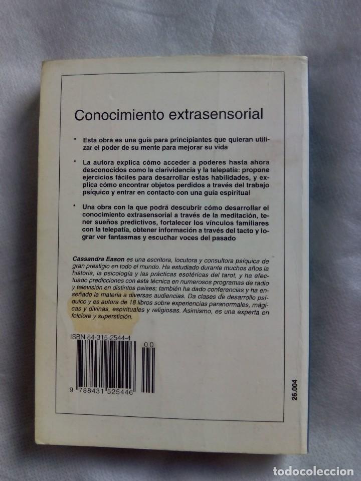 Libros de segunda mano: CONOCIMIENTO EXTRASENSORIAL / CASSANDRA EASON - Foto 2
