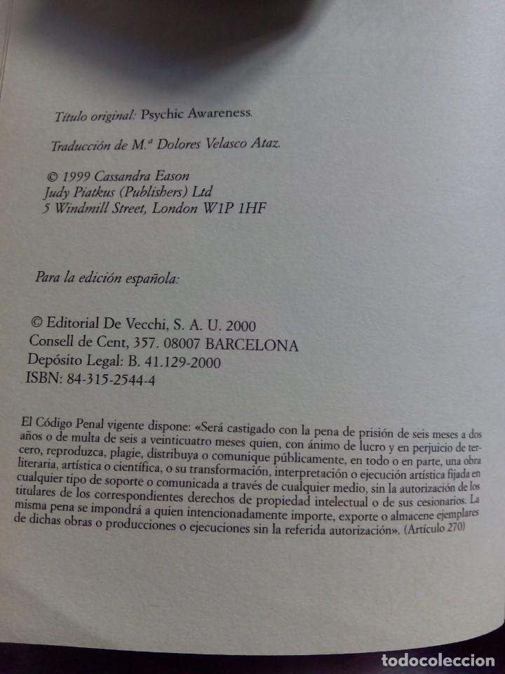 Libros de segunda mano: CONOCIMIENTO EXTRASENSORIAL / CASSANDRA EASON - Foto 5