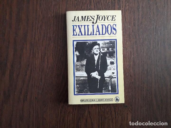Libros de segunda mano: libro usado, Exiliados, James Joyce. Bruguera libro amigo. - Foto 1