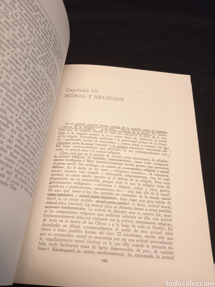 Libros de segunda mano: &Eacute;TICA. Jos&eacute; Luis L. Aranguren #3636 - Foto 6