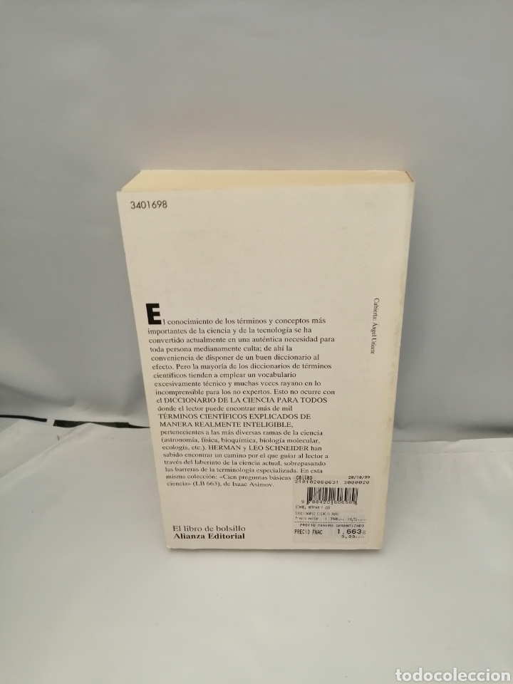 Libros de segunda mano: DICCIONARIO DE LA CIENCIA PARA TODOS - Foto 2