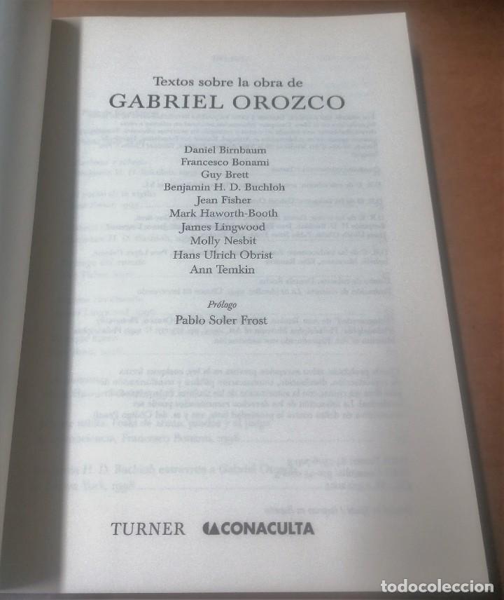 Libros de segunda mano: Textos sobre la obra de Gabriel Orozco, Turner, 2005 - Foto 3