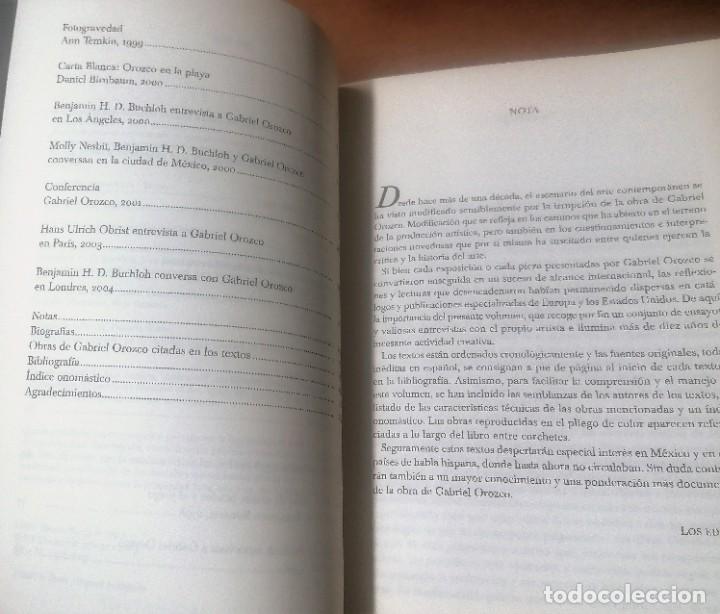 Libros de segunda mano: Textos sobre la obra de Gabriel Orozco, Turner, 2005 - Foto 7