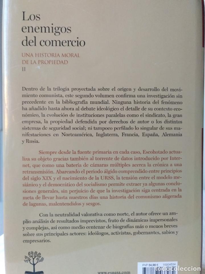 Libros de segunda mano: Los enemigos del comercio. I, II, y III. Antonio Escohotado. - Foto 4