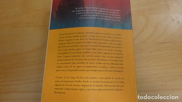 Libros de segunda mano: LIBRO ANGELES Y DEMONIOS . DAN BROWN - Foto 2