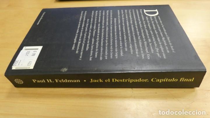 Libros de segunda mano: LIBRO JACK EL DESTRIPADOR . PAUL H. FELDMAN . CAPITULO FINAL - Foto 3