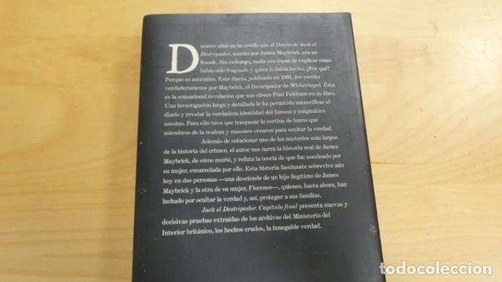 Libros de segunda mano: LIBRO JACK EL DESTRIPADOR . PAUL H. FELDMAN . CAPITULO FINAL - Foto 4