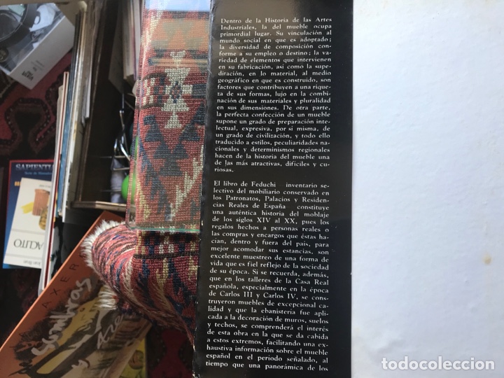Libros de segunda mano: Colecciones reales de Espa&ntilde;a. El mueble. L. Feduchi - Foto 5