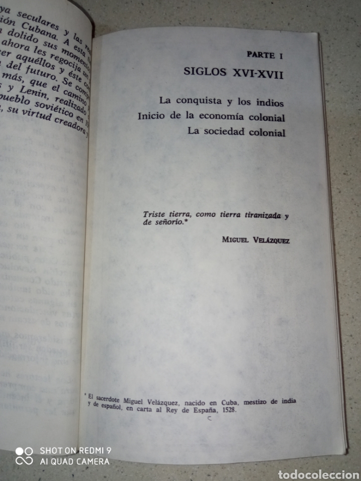 Libros de segunda mano: Breve Historia de Cuba 1978 Primera Edici&oacute;n - Foto 4