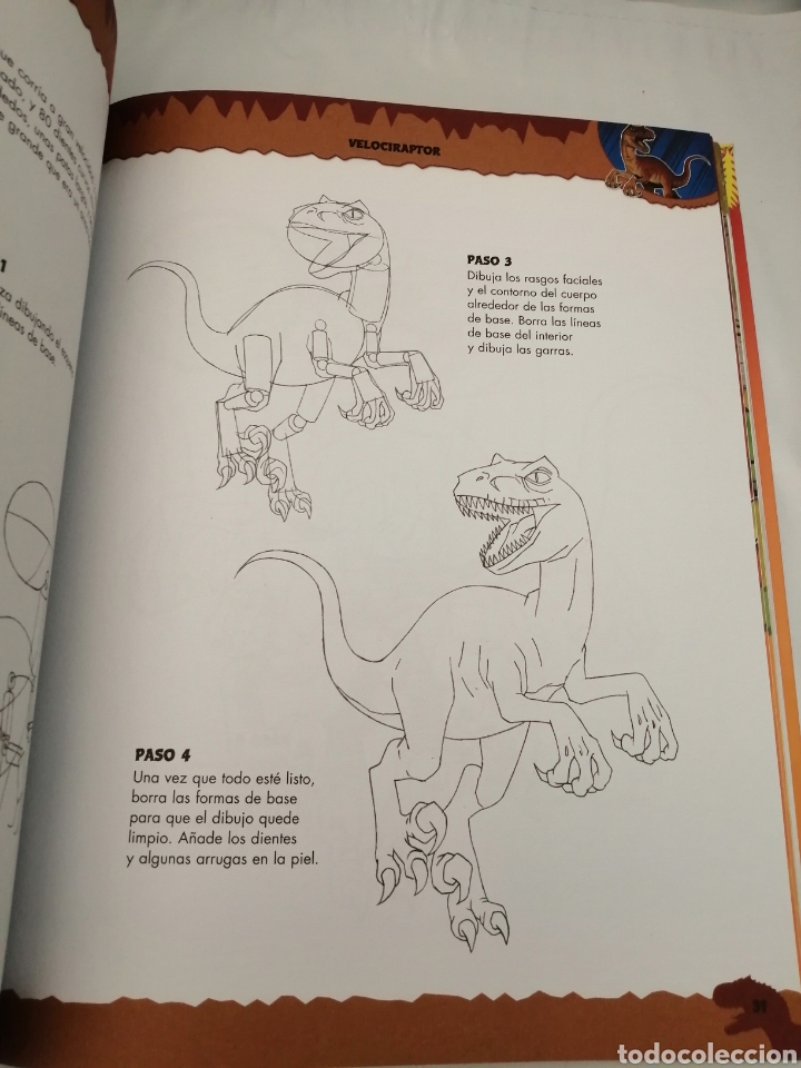 Libros de segunda mano: C&Oacute;MO DIBUJAR DINOSAURIOS - Foto 3