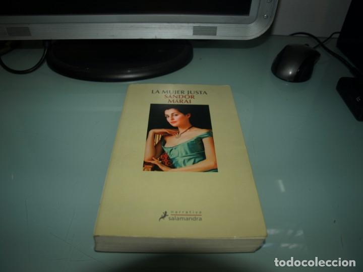 Libros de segunda mano: Sandor Marai, La mujer justa, Salamandra - Foto 1