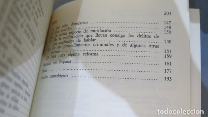 Libros de segunda mano: DE LOS DELITOS Y DE LAS PENAS. CESARE BECCARIA - Foto 4