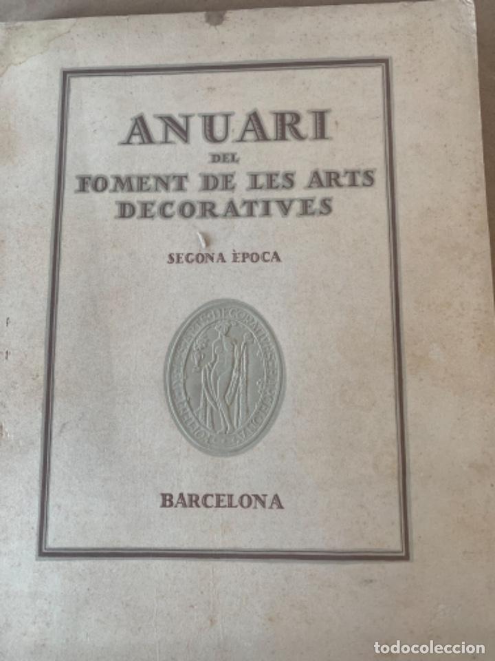 Libros de segunda mano: Anuari del Foment de les Arts Decoratives (Bols 4) - Foto 1