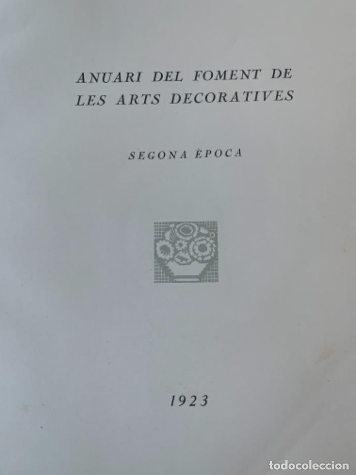 Libros de segunda mano: Anuari del Foment de les Arts Decoratives (Bols 4) - Foto 7