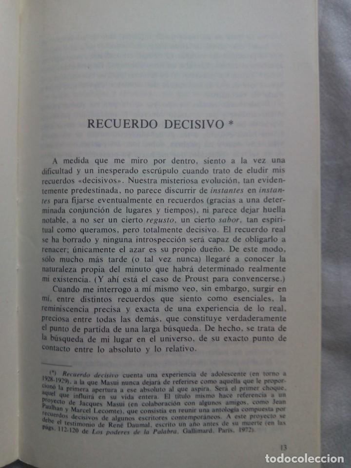 Libros de segunda mano: EXPERIENCIAS DE UN CAMINANTE / JACQUES MASUI - Foto 6