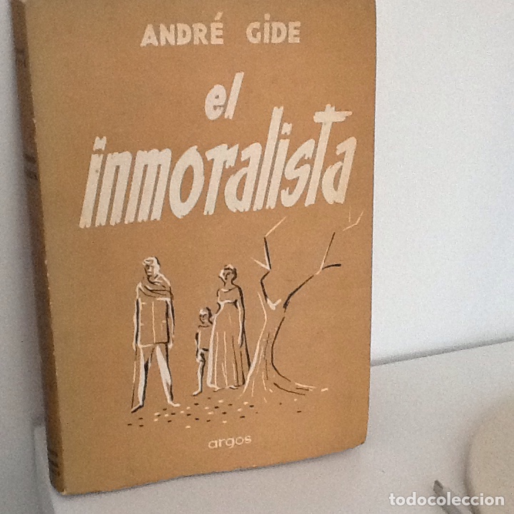 Libros de segunda mano: Andre Gide 2 libros . El inmoralista y Amyntas . - Foto 1