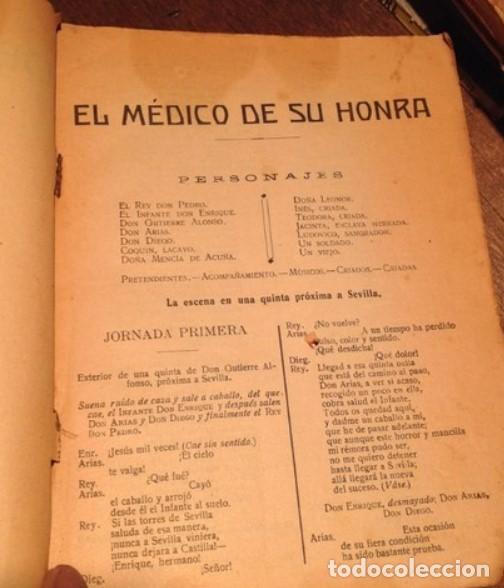 Libros de segunda mano: EL MEDICO DE SU HONRA ..OBRA TEATRAL - Foto 5
