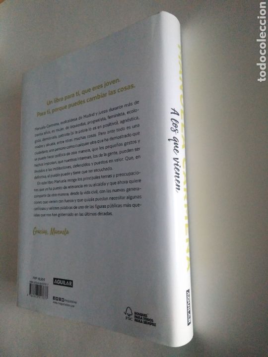 Libros de segunda mano: A los que vienen / Manuela Carmena - Foto 2