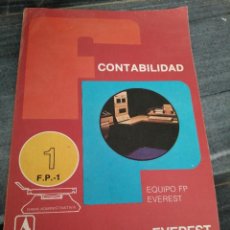 Libros de segunda mano: LIBRO FP 1 CONTABILIDAD EDITORIAL EVEREST AÑO 1981 RAMA ADMINISTRATIVA