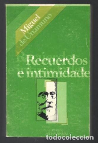 Libros de segunda mano: Miguel de Unamuno: Recuerdos e intimidades - Foto 1