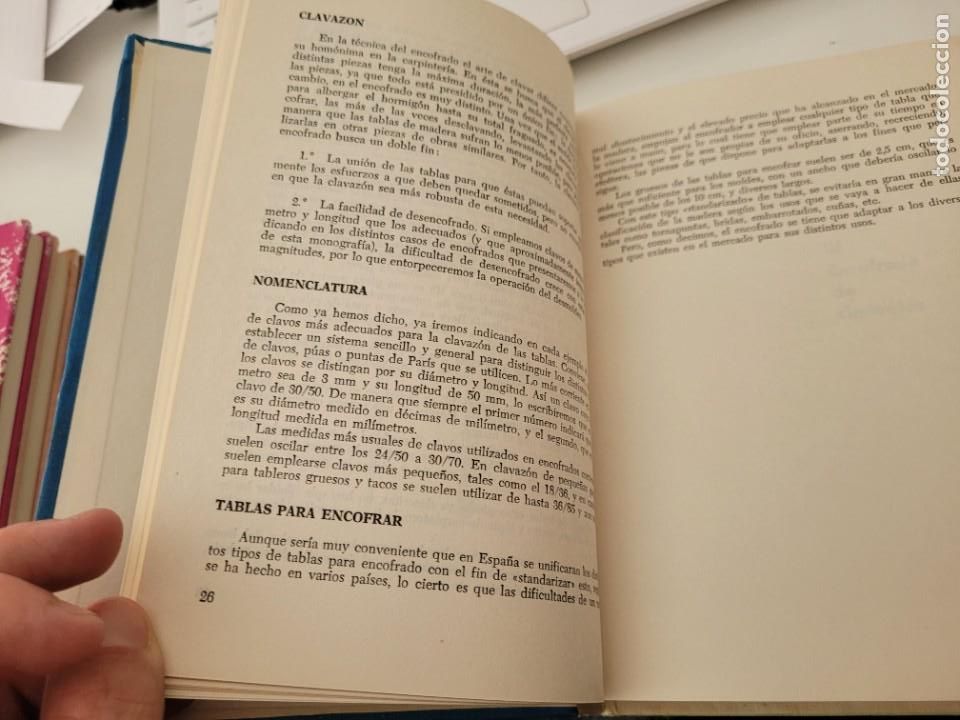 Libros de segunda mano: Encofrados - Monograf&iacute;as CEAC - Jos&eacute; Gri&ntilde;&aacute;n - Foto 3