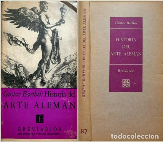 Libros de segunda mano: BARTHEL, Gustav. Historia del Arte Alem&aacute;n. 1953. - Foto 1