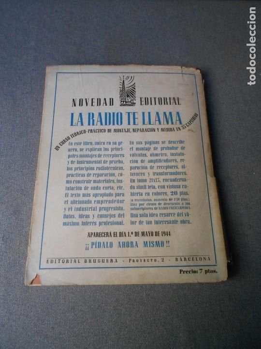 Libros de segunda mano: RADIO ENCICLOPEDIA. N&ordm; 3. TIPOS DE CORRIENTE. - Foto 7
