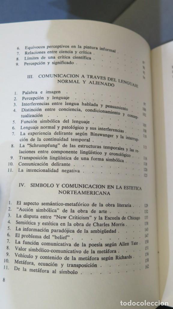 Libros de segunda mano: S&Iacute;MBOLO, COMUNICACI&Oacute;N Y CONSUMO. GILLO DORFLES - Foto 3