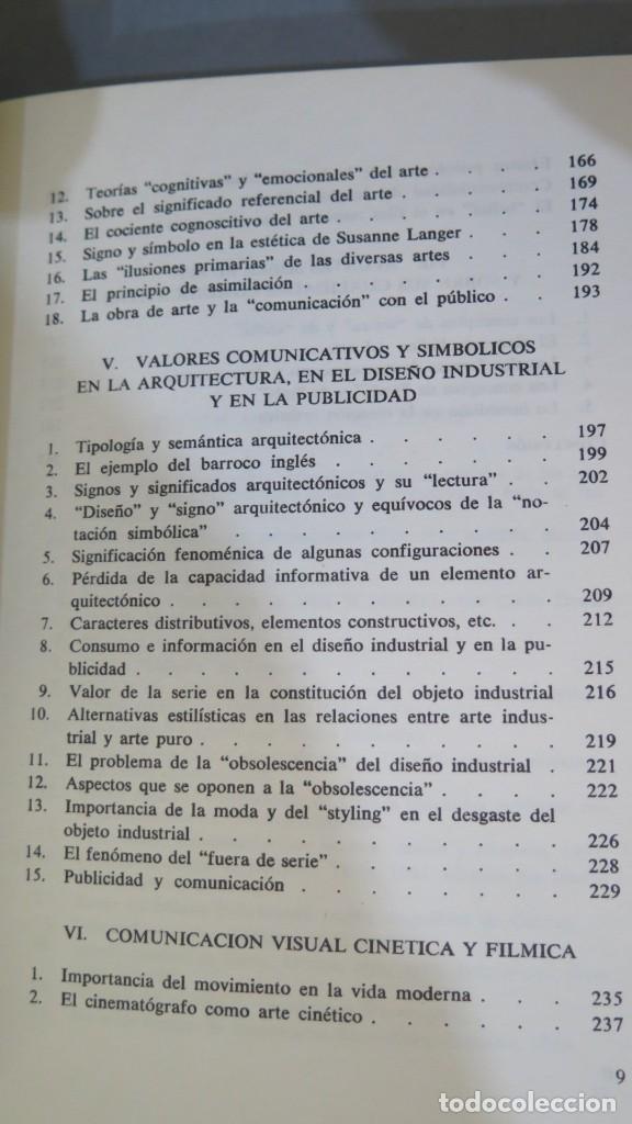 Libros de segunda mano: S&Iacute;MBOLO, COMUNICACI&Oacute;N Y CONSUMO. GILLO DORFLES - Foto 4