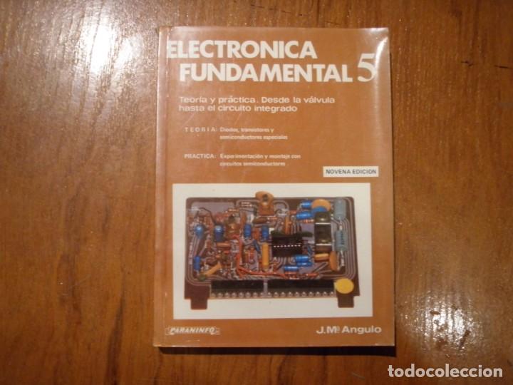 Libros de segunda mano: ELECTR&Oacute;NICA FUNDAMENTAL 5 PARANINFO ANGULO - Foto 1