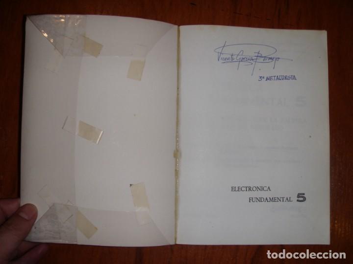 Libros de segunda mano: ELECTR&Oacute;NICA FUNDAMENTAL 5 PARANINFO ANGULO - Foto 2