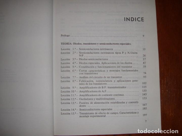 Libros de segunda mano: ELECTR&Oacute;NICA FUNDAMENTAL 5 PARANINFO ANGULO - Foto 4