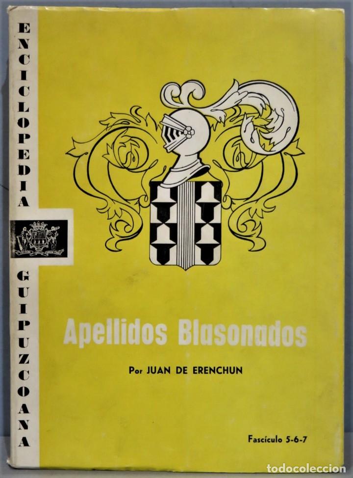 Libros de segunda mano: APELLIDOS BLASONADOS. ERENCHUN - Foto 1