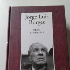 Libros de segunda mano: JOSÉ LUIS BORGES OBRAS COMPLETAS TOMO 1 .RBA . INSTITUTO CERVANTES AÑO 2005 T 18. Lote 251634110