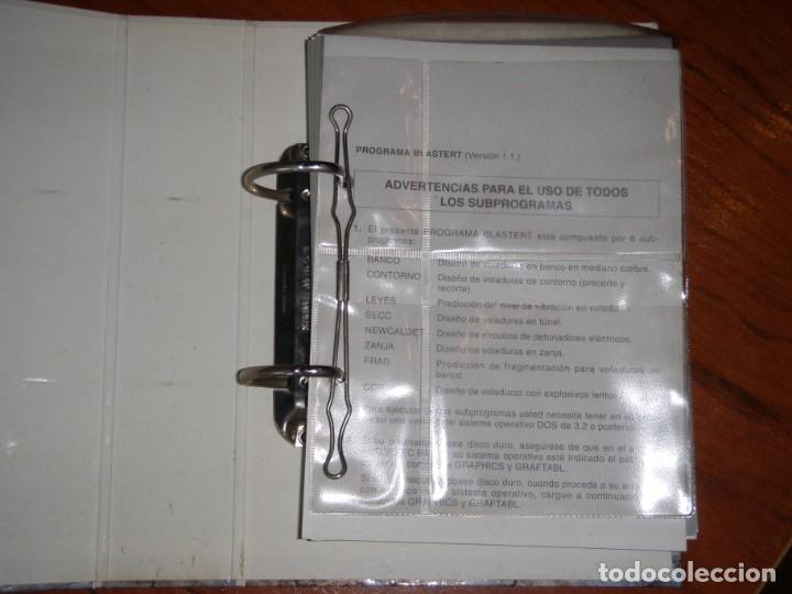 Libros de segunda mano: UNICO!!! BLASTERT PROGRAMAS DE VOLADURAS UNI&Oacute;N EXPLOSIVOS RIO BLAST - Foto 5