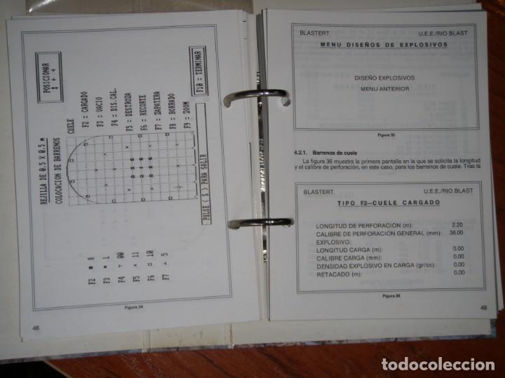 Libros de segunda mano: UNICO!!! BLASTERT PROGRAMAS DE VOLADURAS UNI&Oacute;N EXPLOSIVOS RIO BLAST - Foto 9