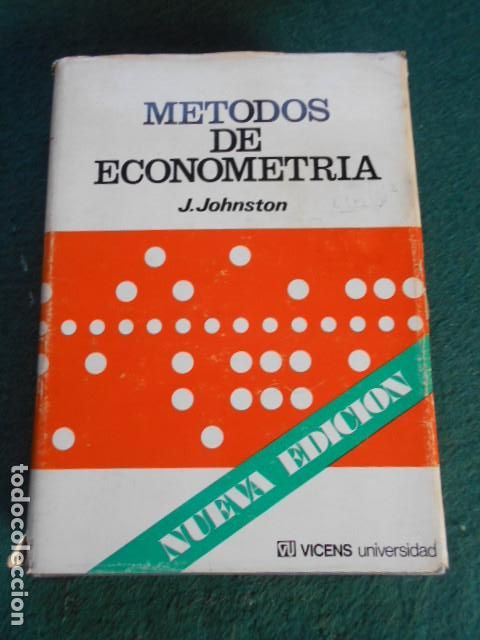 Libros de segunda mano: METODOS DE ECONONOMETRIA J. JOHNSTON - Foto 1