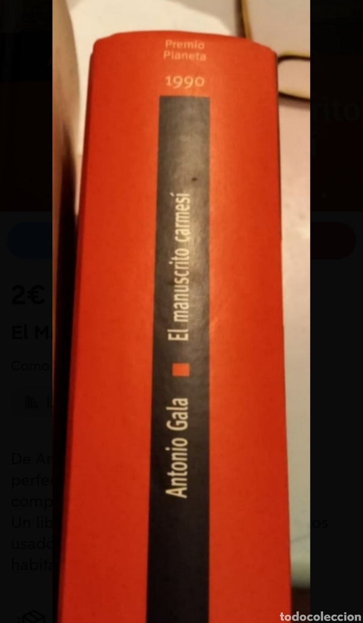 Libros de segunda mano: El manuscrito carmes&iacute; - Foto 2