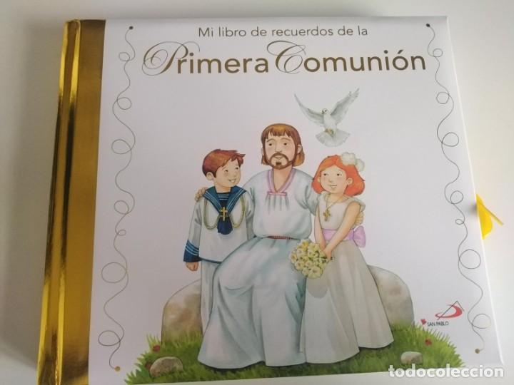 Libros de segunda mano: Mi libro de recuerdos de la primera comuni&oacute;n (Sin estrenar) - Foto 1
