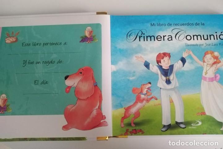 Libros de segunda mano: Mi libro de recuerdos de la primera comuni&oacute;n (Sin estrenar) - Foto 2