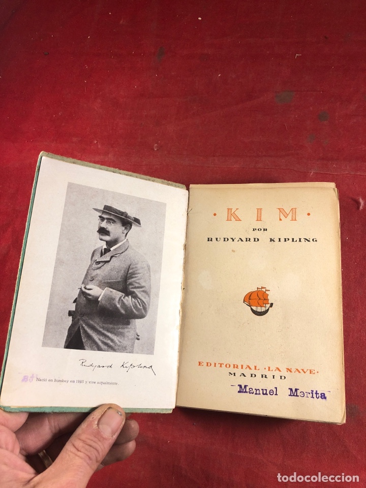 Libros de segunda mano: KIM POR RUDYARD KIPLING - Foto 2